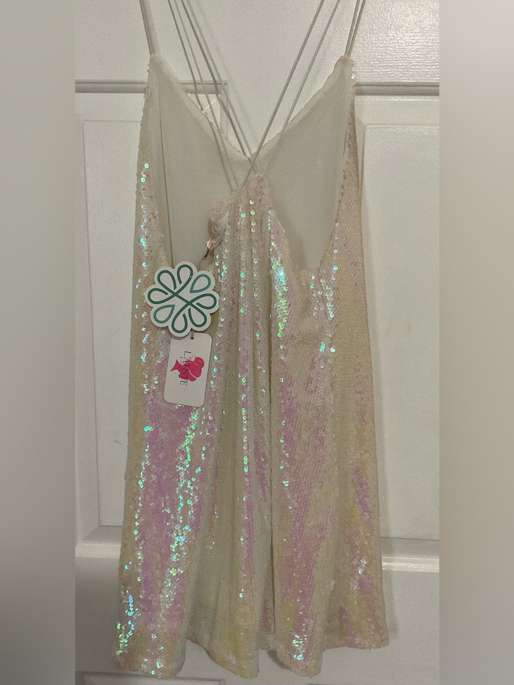 L'ATISTE Iridescent Sequin Dress - Picture 5 of 9